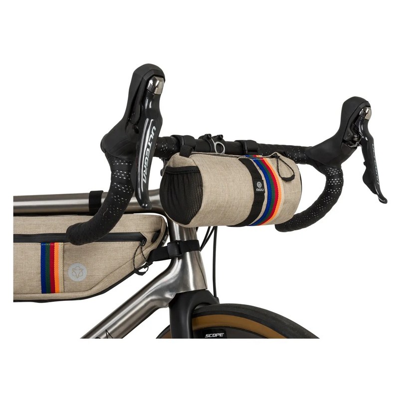 borsa-bici-da-manubrio-995ekx.png Borsa bikepacking al manubrio AGU VENTURE ROLL 1,5 litri vintage - immagine 1