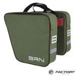 Borse bicicletta posteriore BRN classic verdi
