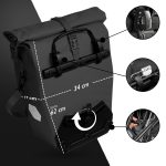 Borsa bici portapacchi tracolla impermeabile 28 L ValkOcean | Decathlon