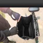 Borsa bici portapacchi tracolla impermeabile 28 L ValkOcean | Decathlon