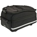 Borsa da bici posteriore Borsa da portapacchi Borsa da baule Nera
