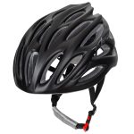 Casco Bici Mountain MTB Strada Bicicletta Corsa Ciclismo Regolabile Nero Opaco