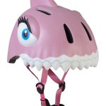 Crazy Safety Casco Bicicletta Bambina, Squalo Rosa Colorato, Leggero e Indistruttibile! bambina