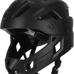 Casco bici integrale per bambini 6 12 | Nero | Crazy Safety | Certificato EN1078