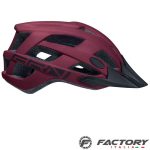 Casco Bici Gravel MTB BRN Wood Taglia M bordeaux