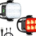 Luce Anteriore e Posteriore per Bici Modalità Lampada Bici Ultra Slim USB Ricaricabile con Ricarica Rapida di Ore Impermeabile LED Potente per | Leroy Merlin