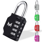 MERCURYAL Lucchetto Combinazione Lucchetto Armadietto Impermeabile Lucchetto A Combinazione Lucchetti di sicurezza a 4 cifre da inserire nell'armadietto palestra, Cassetti, Armadietto (Nero) : Amazon.it: Fai da te