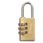 Lucchetto in ottone a combinazione a 3 cifre 30mm. 9030CO POTENT