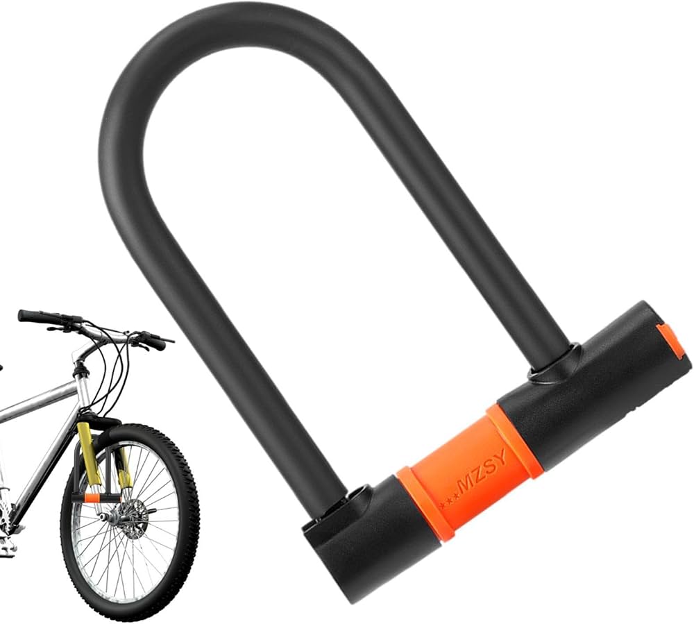 lucchetto-bicicletta-495qgh-1.jpg Lucchetto per bicicletta a forma di U, ad alta sicurezza, antifurto : Amazon.it: Sport e tempo libero - immagine 1