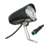 LED Frontale anteriore Lampada Luce faro Bici e clacson Bike bici 36/48V per cavo waterproof