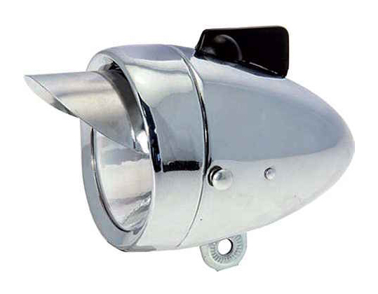 luce-bici-anteriore-185vze-1.jpg fanale bici bicicletta ciclo aanteriore davanti batteria led bianco manubrio potente luminoso lampeggiante luce fissa vintage retro metallo led eye led - immagine 1