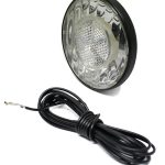 Fanale Luce Bici Sport Anteriore Forma Tonda Funzionamento a Dinamo