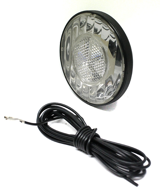 luce-bici-anteriore-446spe-1.jpg Fanale Luce Bici Sport Anteriore Forma Tonda Funzionamento a Dinamo - immagine 1