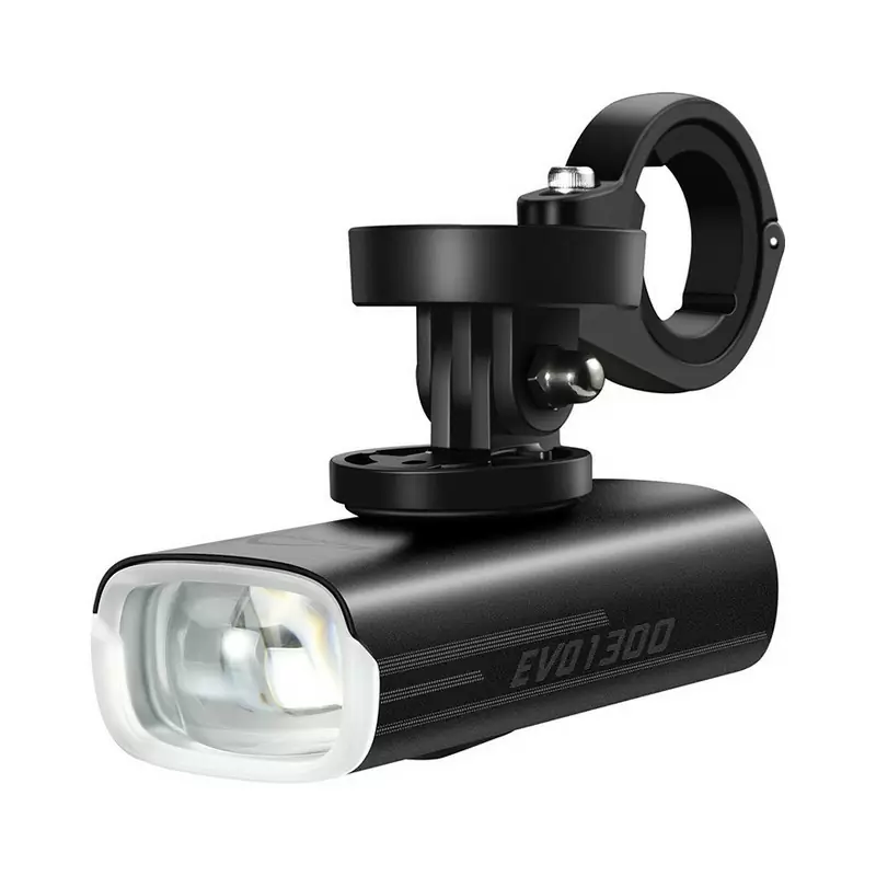 luce-bici-anteriore-649xug.webp Luce Anteriore A Led Evo 1300 Attacco Tipo Garmin Magicshine Illumina - immagine 1