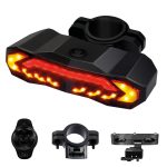 KIFLOW Luce Posteriore Bici con Frecce per Bici Elettrica e Allarme : Amazon.it: Sport e tempo libero