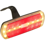 Luce posteriore per bicicletta con indicatori di direzione Walfort – 3 pezzi, Rosso | Action IT
