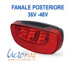 Fanale posteriore bici elettrica 36 48V » Cicloone