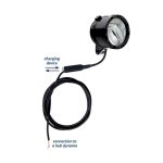 Luce bici led anteriore per dinamo Edelux II con cavo coassiale senza connettore