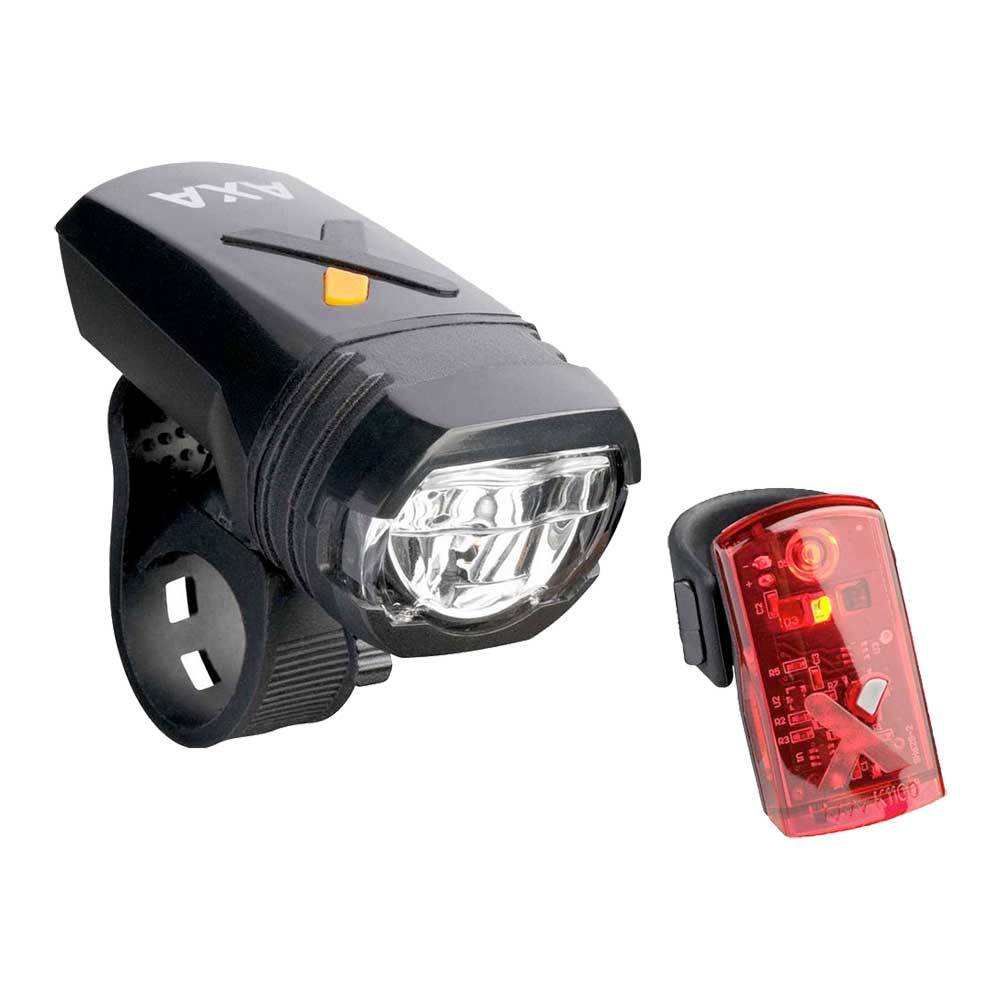 luci-bicicletta-937ytr-1.jpg Set luci a led da bici AXA Green Line 50 carica usb - immagine 1