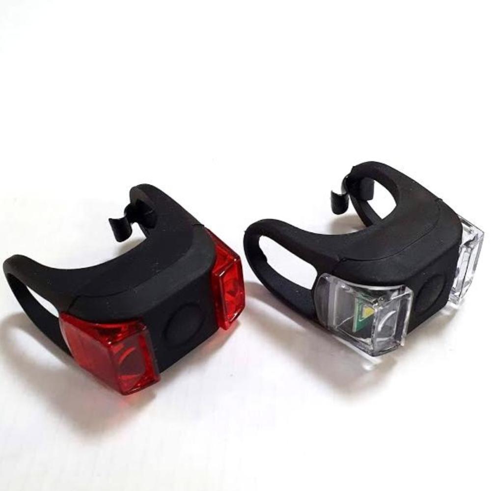 luci-per-bici-248hkk-1.jpg Luci doppie a LED per bici (anteriore+ posteriore) - immagine 1