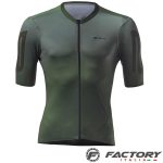 Maglia da bici estiva BRN Fade Uomo verde scuro