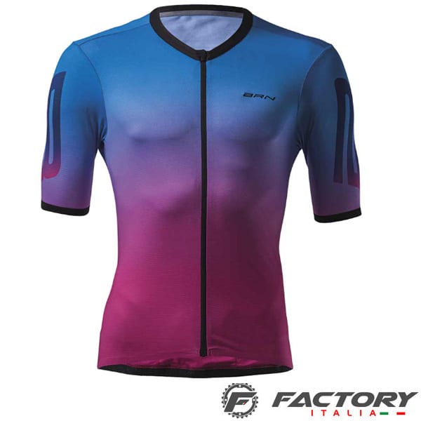 maglia-da-ciclismo-280zrf-1.jpg Maglia da bici estiva BRN Fade Uomo blu fucsia - immagine 1