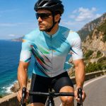 Mateju Estivo Maglia Ciclismo Uomo, Protezione UV Asciugatura Rapida Abbigliamento Ciclismo Uomo, Traspirante Manica Corta Maglietta da MTB T Shirt Leggero 2XS 4XL (Azzurro 609,XXS) : Amazon.it: Moda