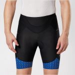 FDX Pantaloncini Ciclismo Uomo 2 Tasche Laterali, Imbottitura 3D Coolmax, Traspiranti e ad Asciugatura Rapida, Aderenti, Antiscivolo, Powerband per MTB e Bici Blue,S : Amazon.it: Moda