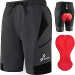 Sportneer Pantaloncini da Montagna MTB Uomo, Pantaloncini da Ciclismo con 3D Cuscino Pantaloncini Ciclismo Biciclette, Bici MTB Pantaloni Traspirante Shorts per Ciclismo da Corsa All'aperto : Amazon.it: Moda