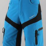 BERGRISAR Pantaloncini MTB Uomo Pantaloncini Ciclismo Bici Mountain Bike Pantaloni Shorts con Cerniera Tasche 1806BG, Blu, S : Amazon.it: Moda