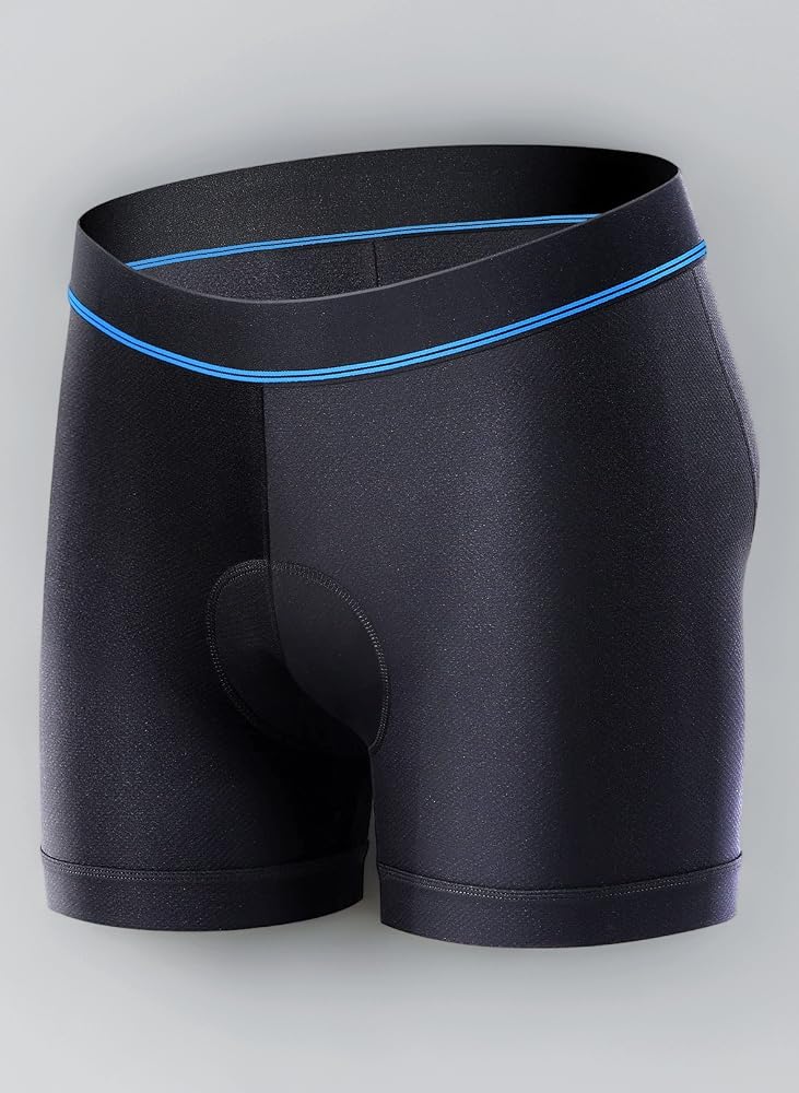 pantaloni-da-ciclismo-uomo-837azh-1.jpg Sportneer Pantaloni da Ciclismo da Uomo, Imbottiti, Corti, da Ciclismo, da Uomo, ad Asciugatura Rapida ed Elastici, in Gel Corto, migliora l'elasticità e la permeabilità all'ari : Amazon.it: Moda - immagine 1
