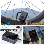 Mini Pompa elettrica digitale portatile bici alta pressione