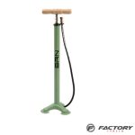 Pompa bici officina vintage verde