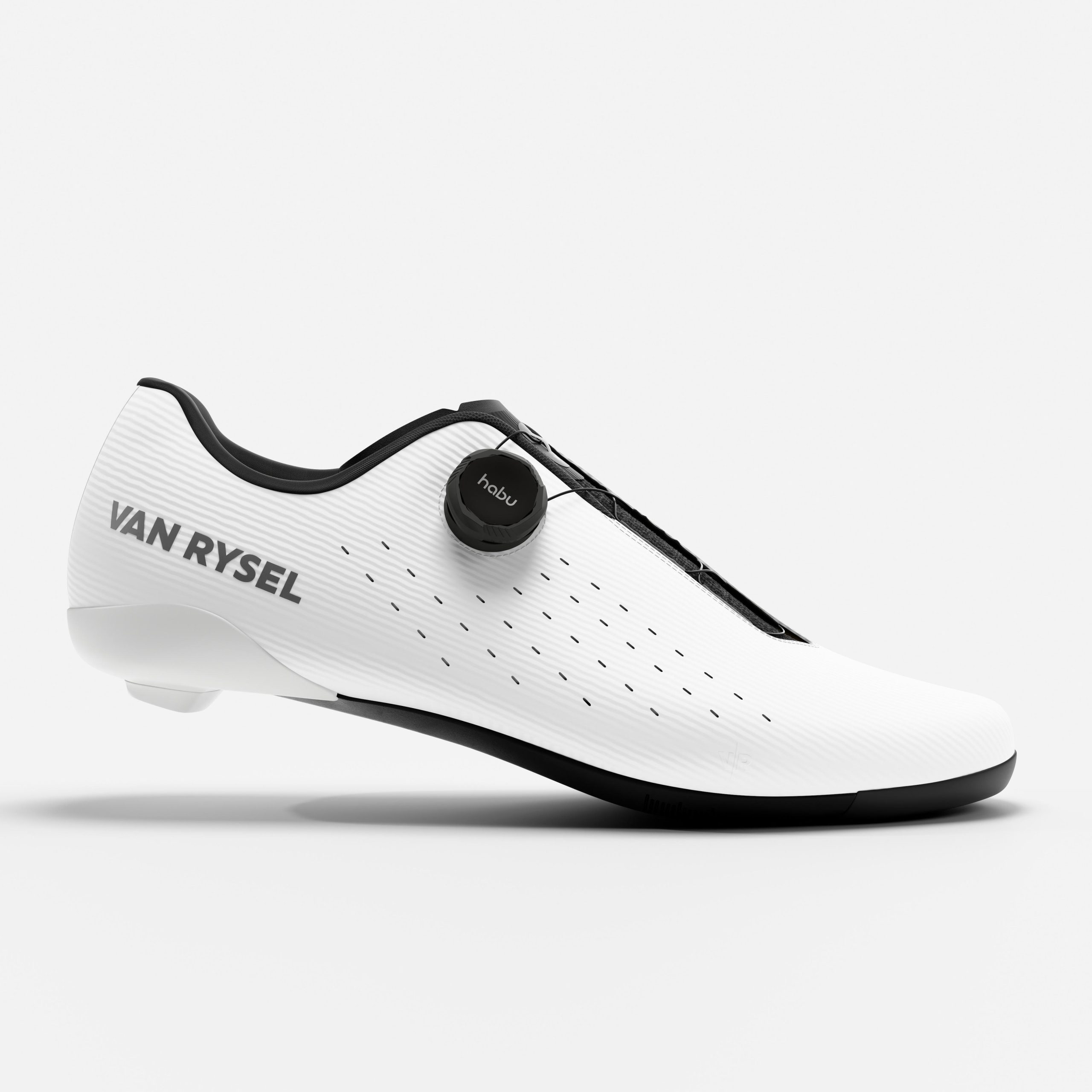 scarpe-bici-219yzp-1.jpg Scarpe ciclismo bici da corsa adulto Van Rysel NCR bianche - immagine 1