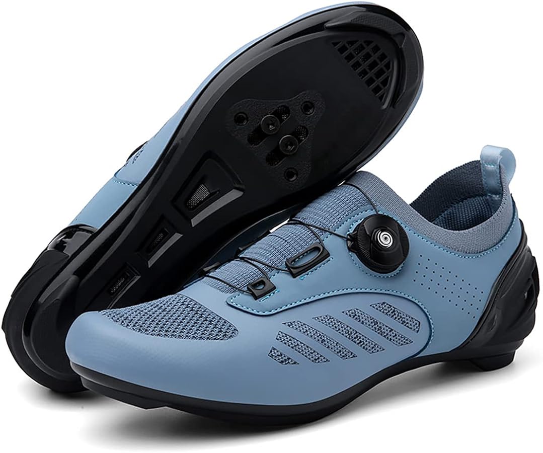 scarpe-bici-da-corsa-988ckj-1.jpg Scarpe Ciclismo Strada Uomo Donna Traspirante Outdoor Indoor MTB SPD Flat Unisex Adulto Scarpe Spinning Bici da Corsa : Amazon.it: Moda - immagine 1