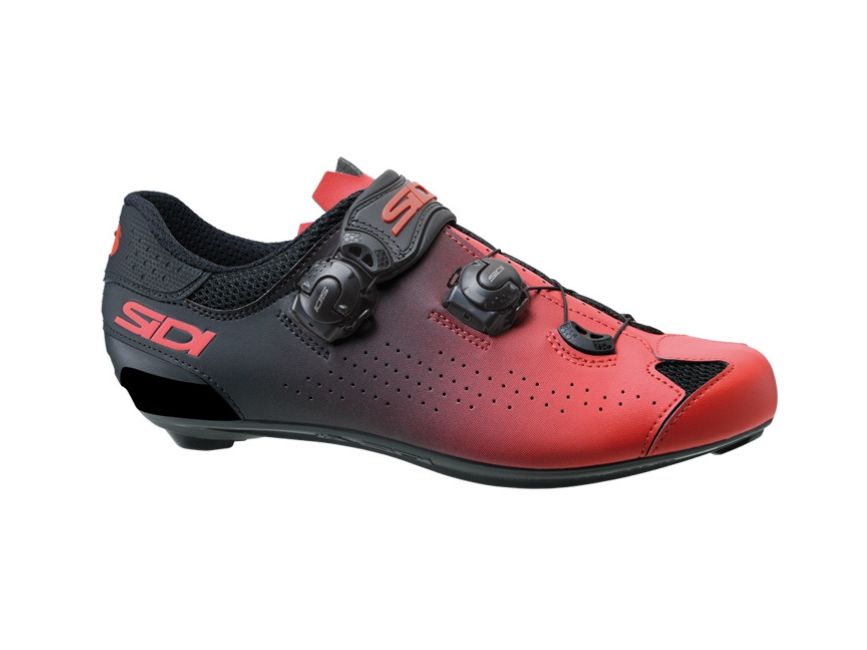 scarpe-da-bici-da-corsa-335svd-1.jpg Scarpe per bici da CORSA SIDI GENIUS 10 Rosso Cremonini Bike - immagine 1